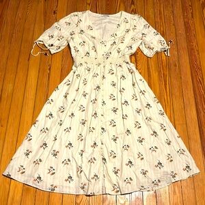 Madewell floral dress.